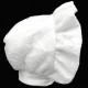 Baby Girls White Embroidered Lace Bow Dress & Bonnet