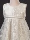 Girls Lace & Pearl Special Occasion Dress - Maria by Millie Grace