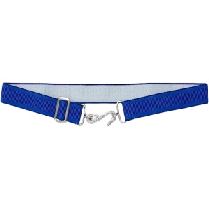 Boys Royal Blue Adjustable & Elasticated Formal Belt