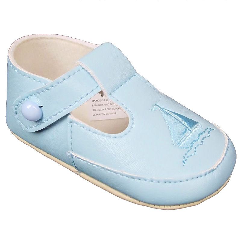 baby blue pram shoes