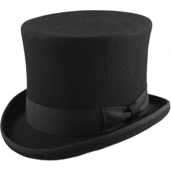 Boys Black Tall Top Hat | Children's Top Hat | Wedding Top Hat ...