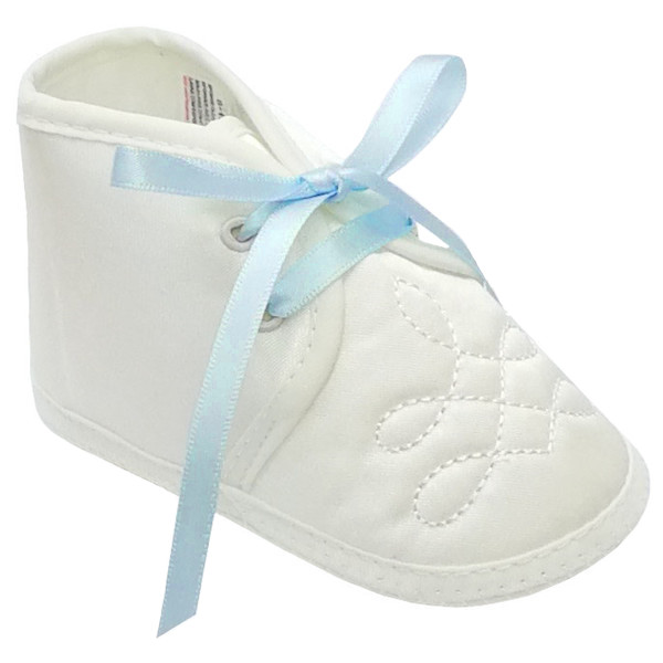 baby boy christening shoes ivory