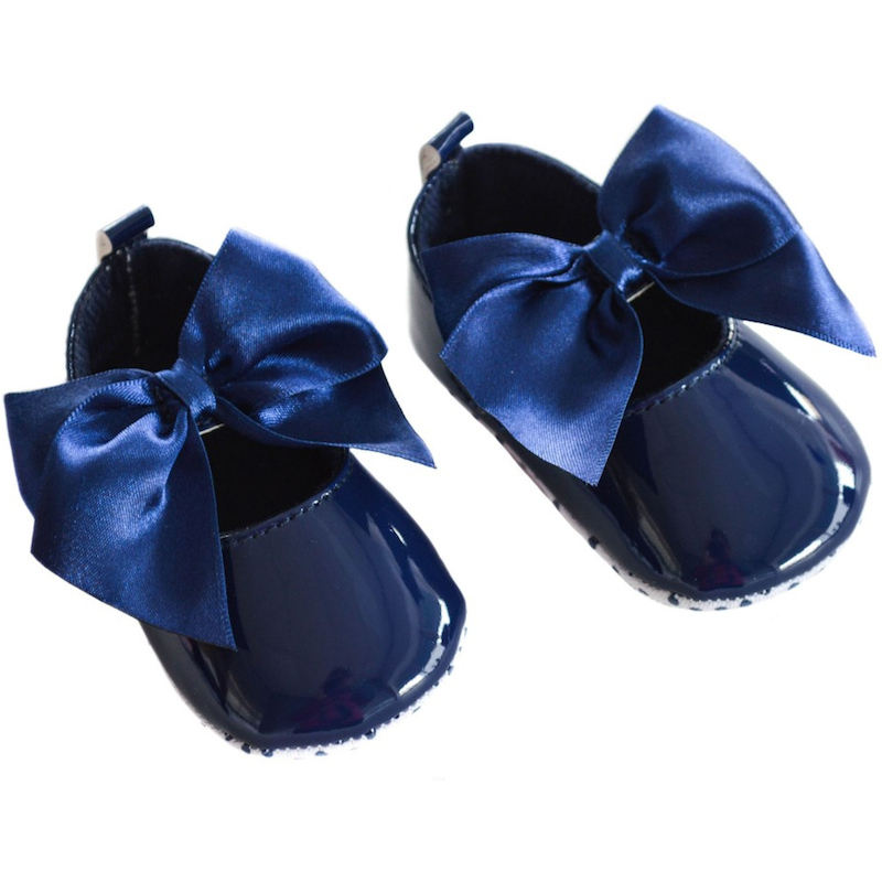 baby girl navy shoes