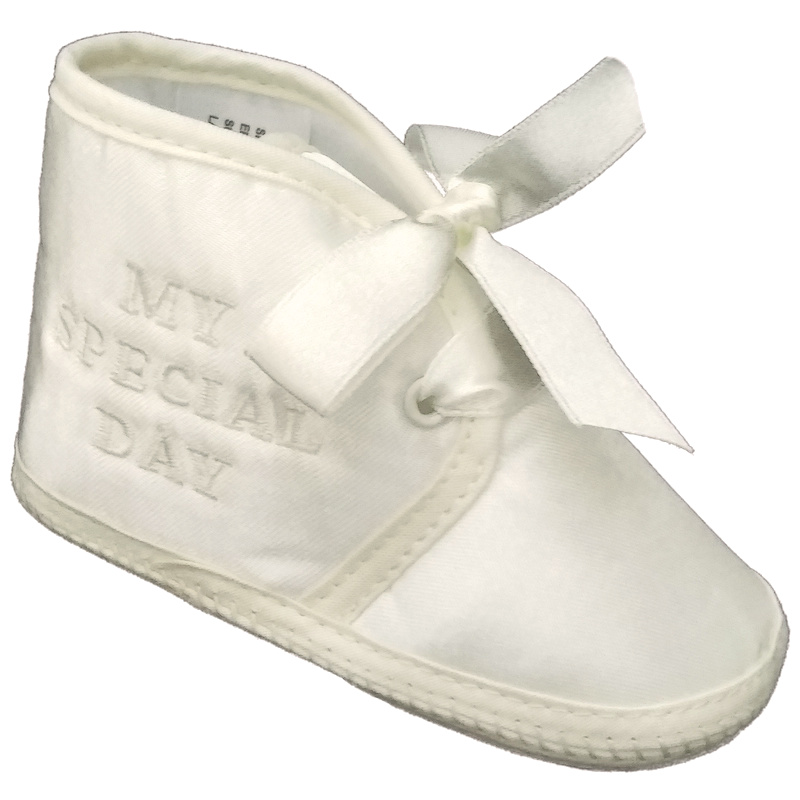 Baby Boys Ivory MY SPECIAL DAY Shoes 