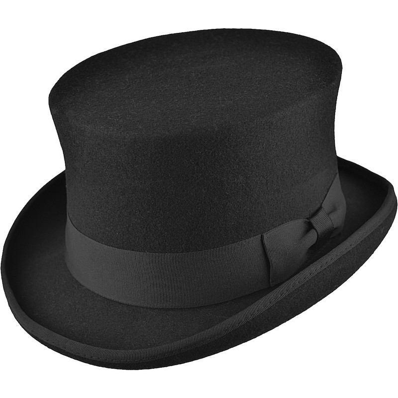Boys Black Classic Top Hat | Children's Top Hat | Wedding Top Hat ...