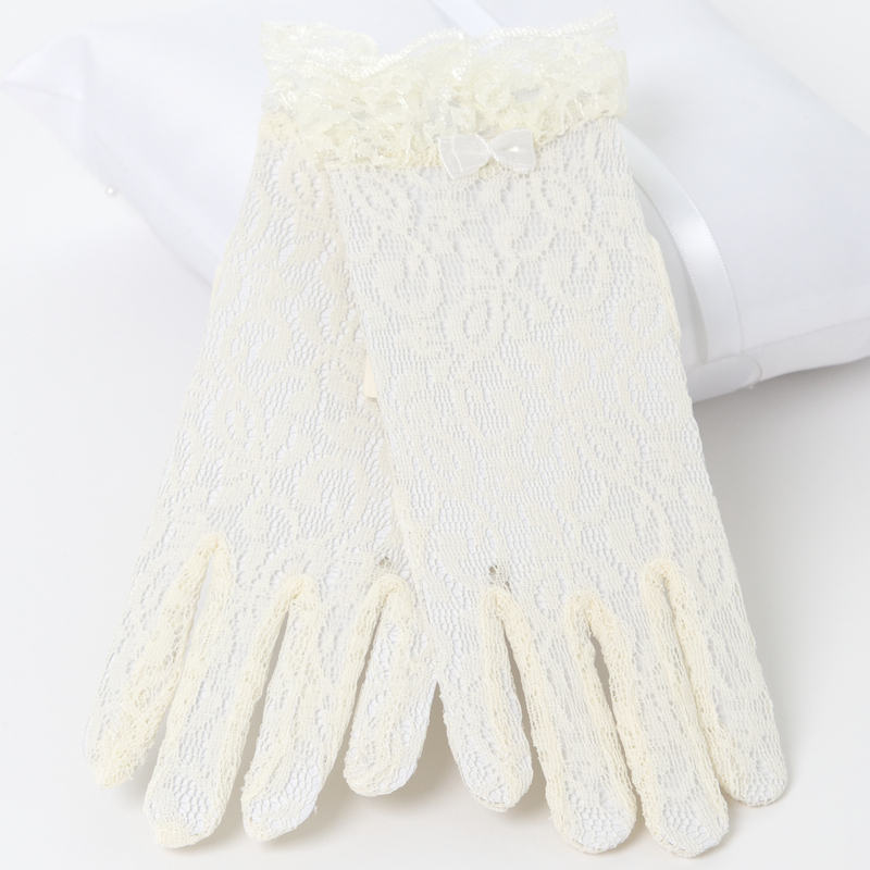ivory lace gloves uk