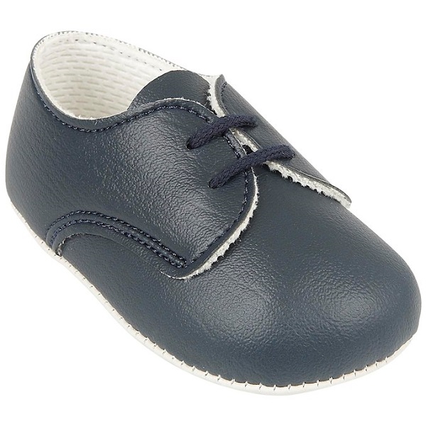 baby boy navy pram shoes