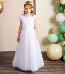 Emmerling Lace & Tulle Communion Dress - Style Kailey