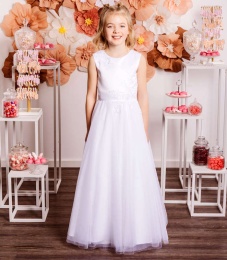 Emmerling Sparkle Tulle Communion Dress - Style Katrin