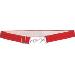 Boys Red Adjustable & Elasticated Formal Belt