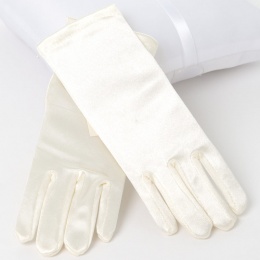 short lace gloves ivory